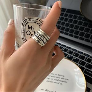New! Women’s Statement 925 Silver Ring